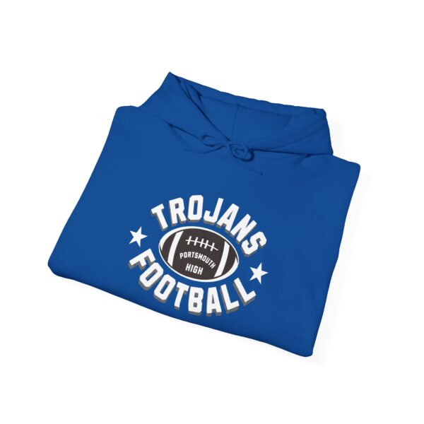 Trojans Football - Unisex Heavy Blend™ Hooded Sweatshirt - Image 8