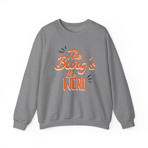 The Burg's the Word - Wheelersburg - Unisex Heavy Blend™ Crewneck Sweatshirt - Image 9