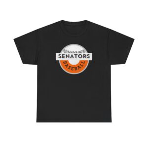 Portsmouth West - Senators Baseball - Unisex Heavy Cotton Tee