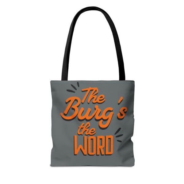 The Burg's the Word - Wheelersburg - Tote Bag - Image 2