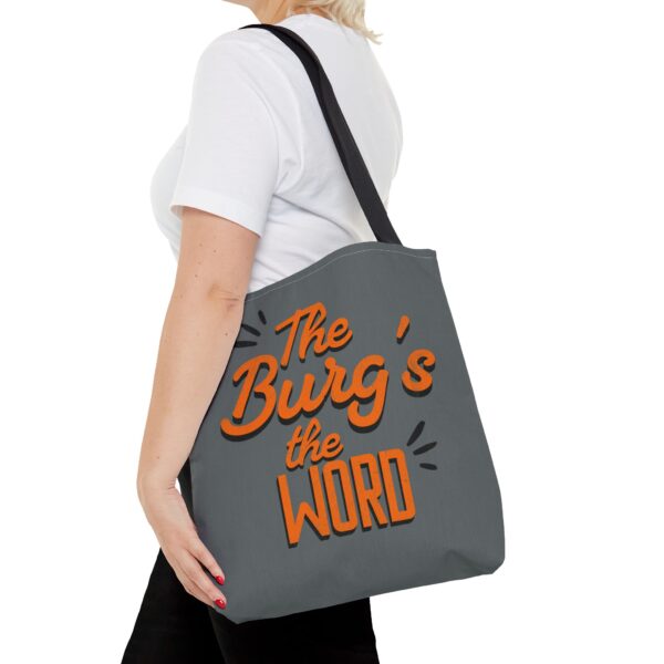 The Burg's the Word - Wheelersburg - Tote Bag - Image 8