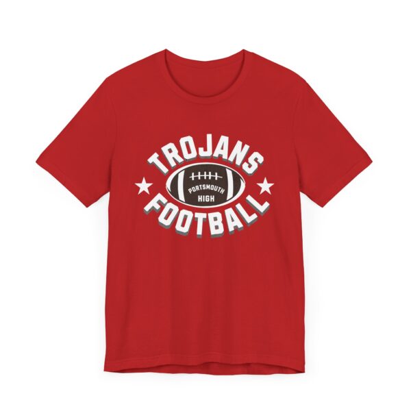 Trojans Football - Super Soft Unisex Jersey Short Sleeve Tee - Image 11