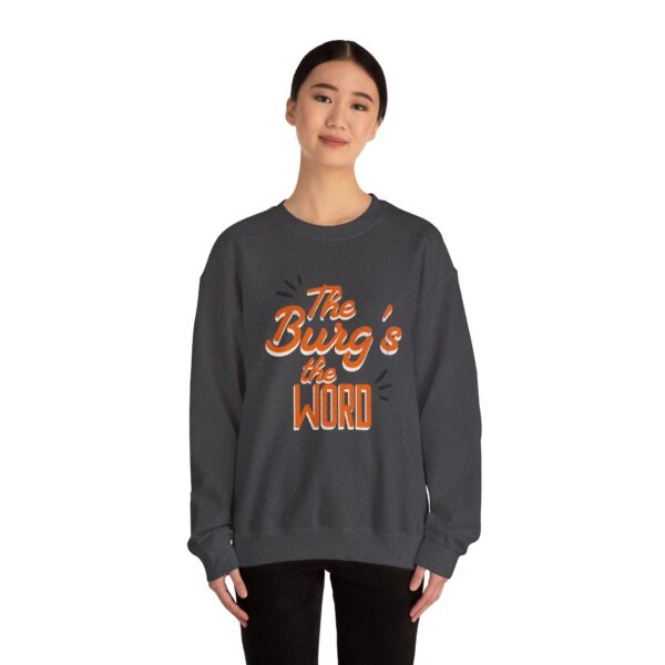 The Burg's the Word - Wheelersburg - Unisex Heavy Blend™ Crewneck Sweatshirt - Image 16