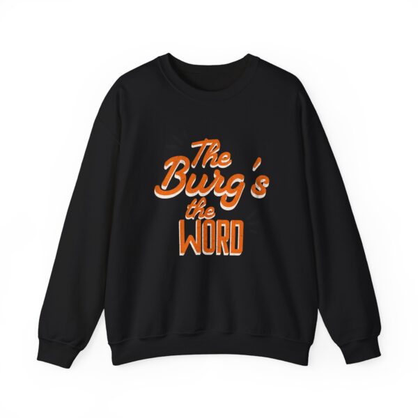 The Burg's the Word - Wheelersburg - Unisex Heavy Blend™ Crewneck Sweatshirt