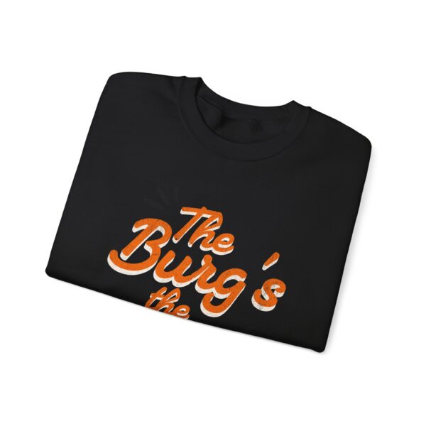 The Burg's the Word - Wheelersburg - Unisex Heavy Blend™ Crewneck Sweatshirt - Image 3