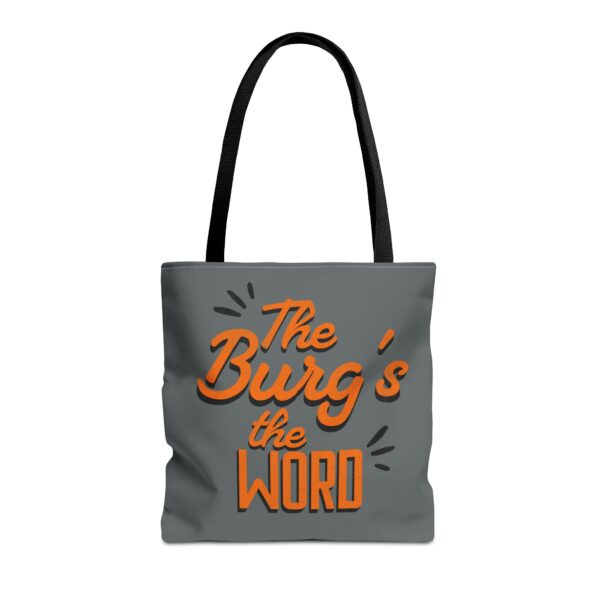 The Burg's the Word - Wheelersburg - Tote Bag - Image 5