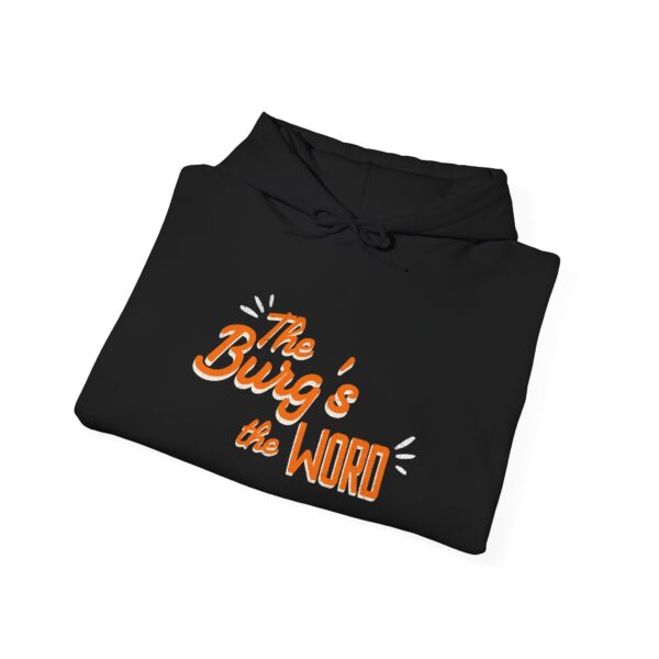 The Burg's the Word - Wheelersburg - Unisex Heavy Blend™ Hooded Sweatshirt - Image 4