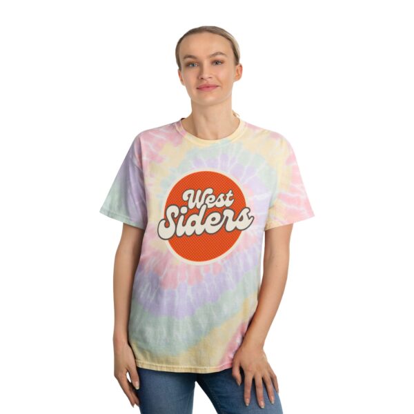Retro West Siders - Tie-Dye Tee, Spiral - Image 4