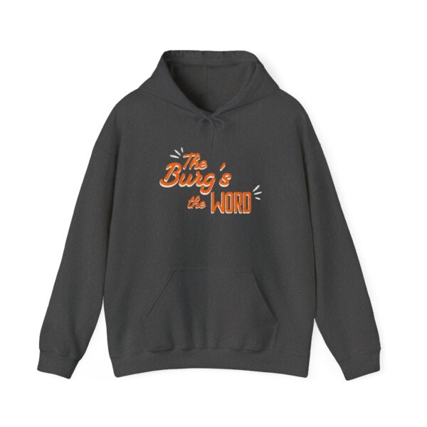 The Burg's the Word - Wheelersburg - Unisex Heavy Blend™ Hooded Sweatshirt - Image 9