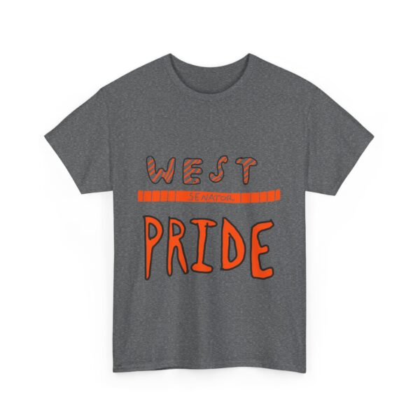 Designed by Kids - Senator Pride - Unisex Heavy Cotton Tee - Image 3