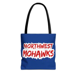 Northwest Mohawks - Grunge Text - Tote Bag
