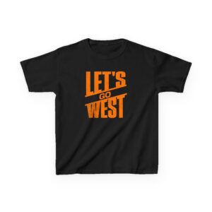 Let's Go West - Kids Heavy Cotton Tee