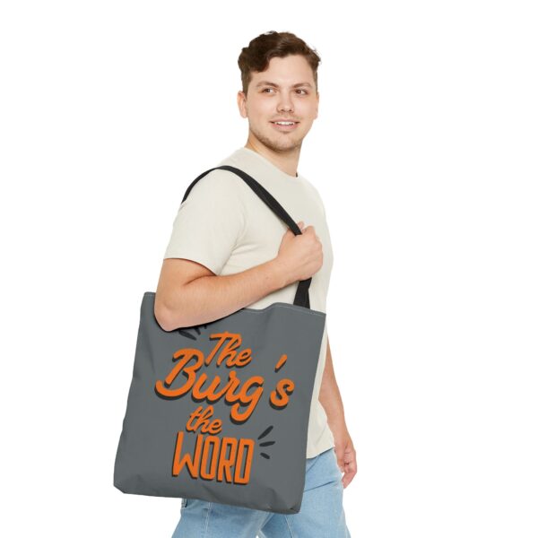 The Burg's the Word - Wheelersburg - Tote Bag - Image 11