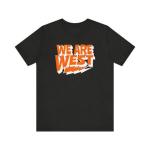 Super Soft!! Portsmouth West - We Are West - Super Soft Unisex Jersey Short Sleeve Tee