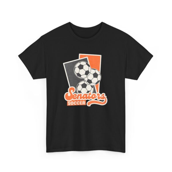 Portsmouth West - Senators Soccer - Unisex Heavy Cotton Tee