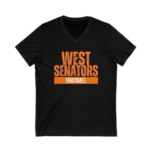 Senators Football | Unisex Jersey Short Sleeve V-Neck Tee