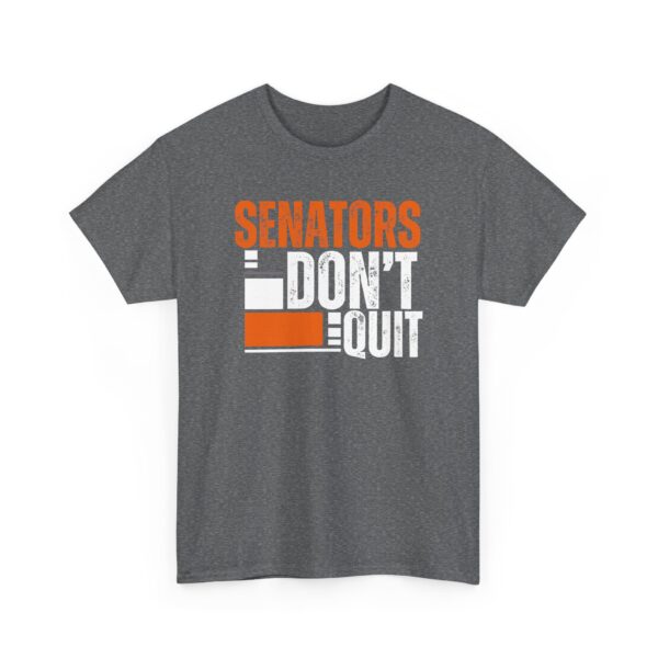 Senators Don't Quit - Portsmouth West - Unisex Heavy Cotton Tee - Image 7