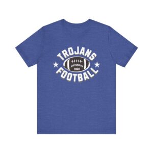 Trojans Football - Super Soft Unisex Jersey Short Sleeve Tee