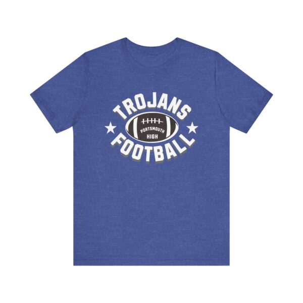Trojans Football - Super Soft Unisex Jersey Short Sleeve Tee