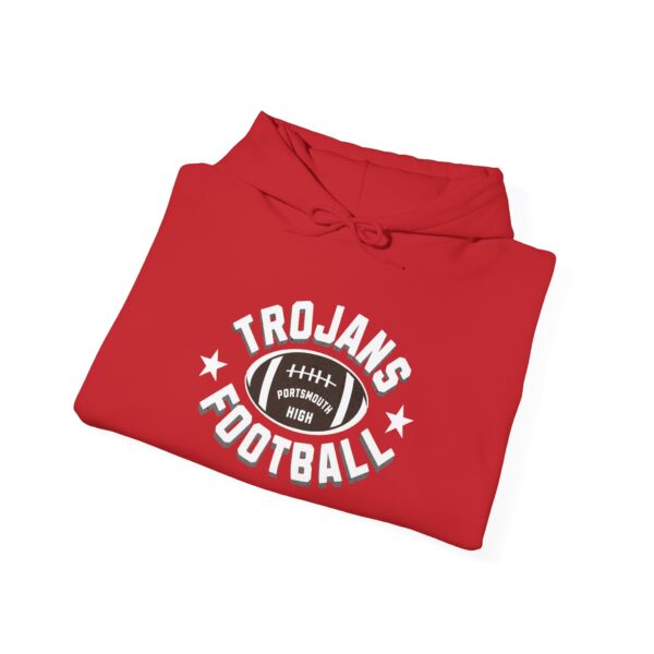 Trojans Football - Unisex Heavy Blend™ Hooded Sweatshirt - Image 12