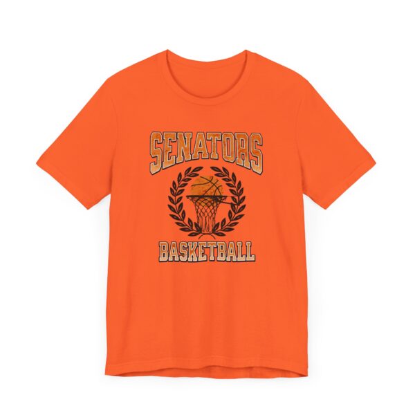 Super Soft!! Portsmouth West - Senator Basketball Laurel - Super Soft Unisex Jersey Short Sleeve Tee - Image 3