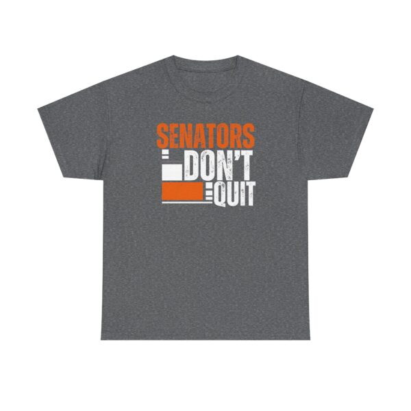 Senators Don't Quit - Portsmouth West - Unisex Heavy Cotton Tee - Image 5