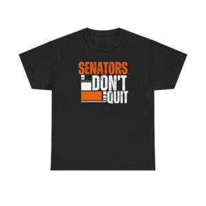 Senators Don't Quit - Portsmouth West - Unisex Heavy Cotton Tee