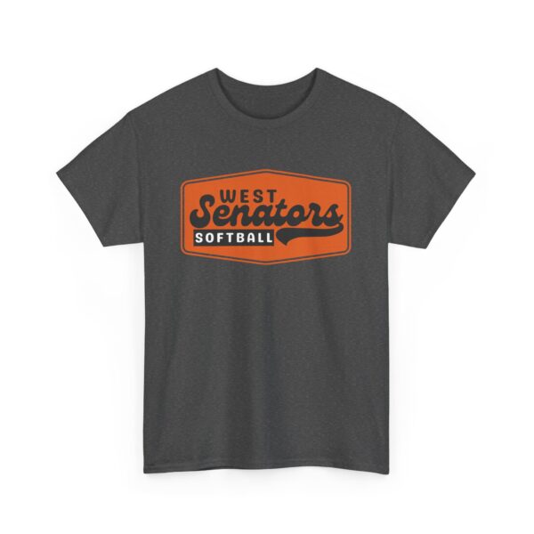 Portsmouth West - Senators Softball - Unisex Heavy Cotton Tee - Image 4