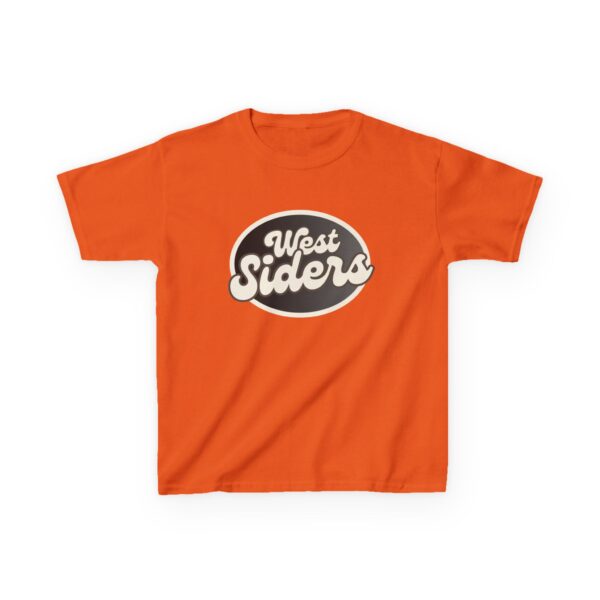 Retro West Siders - Kids Heavy Cotton Tee - Image 5