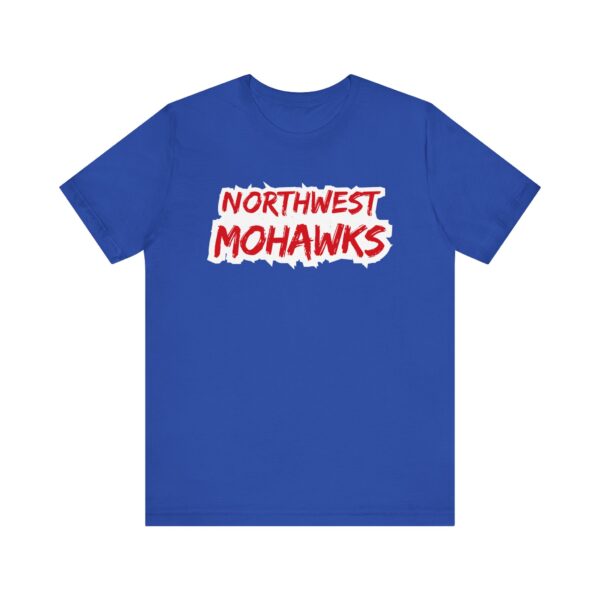Northwest Mohawks - Grunge Text - Super Soft Unisex Jersey Short Sleeve Tee