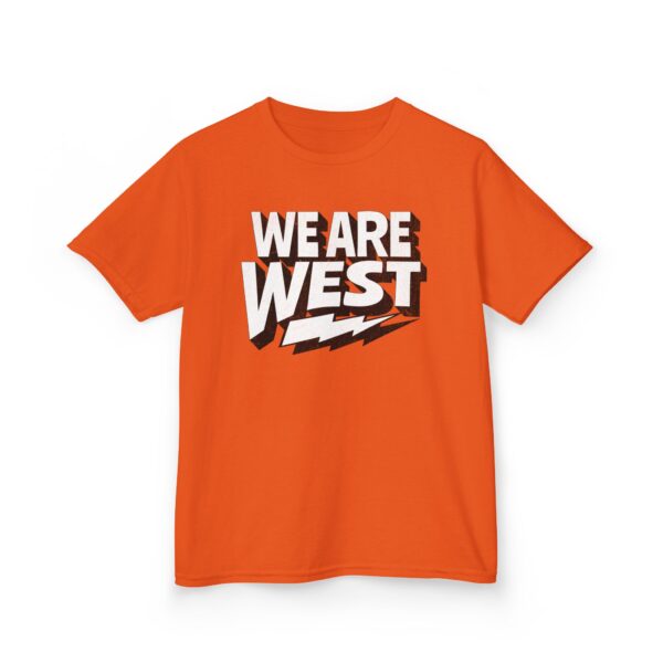 We Are West - Kids Heavy Cotton Tee - Image 7