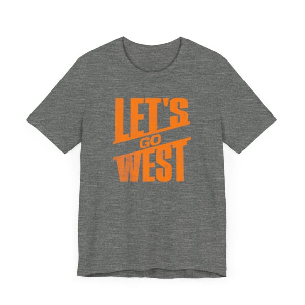 Super Soft!! Portsmouth West - Let's Go West - Super Soft Unisex Jersey Short Sleeve Tee - Image 3