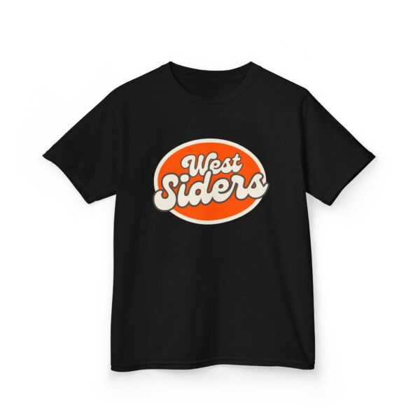 Retro West Siders - Kids Heavy Cotton Tee - Image 3