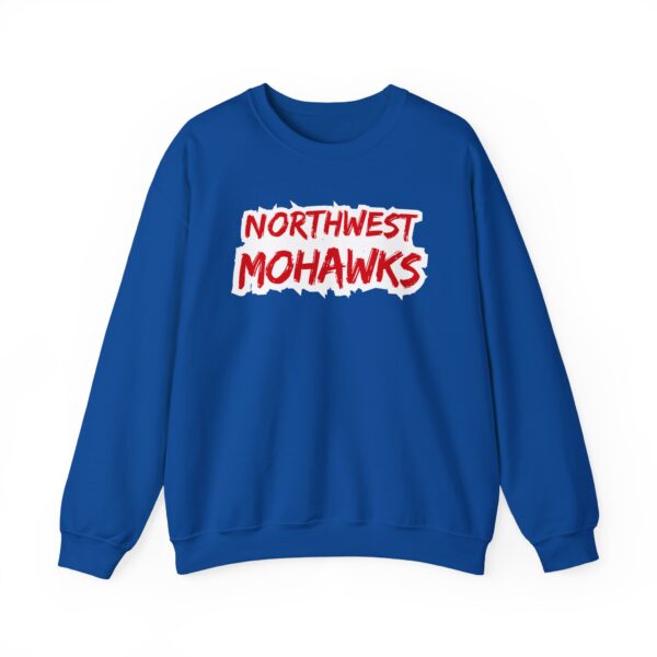Northwest Mohawks - Grunge Text - Unisex Heavy Blend™ Crewneck Sweatshirt