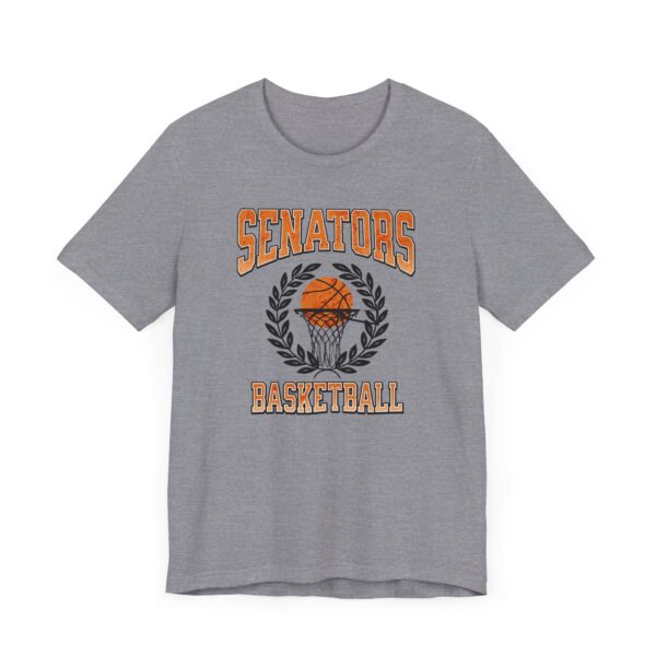 Super Soft!! Portsmouth West - Senator Basketball Laurel - Super Soft Unisex Jersey Short Sleeve Tee - Image 15